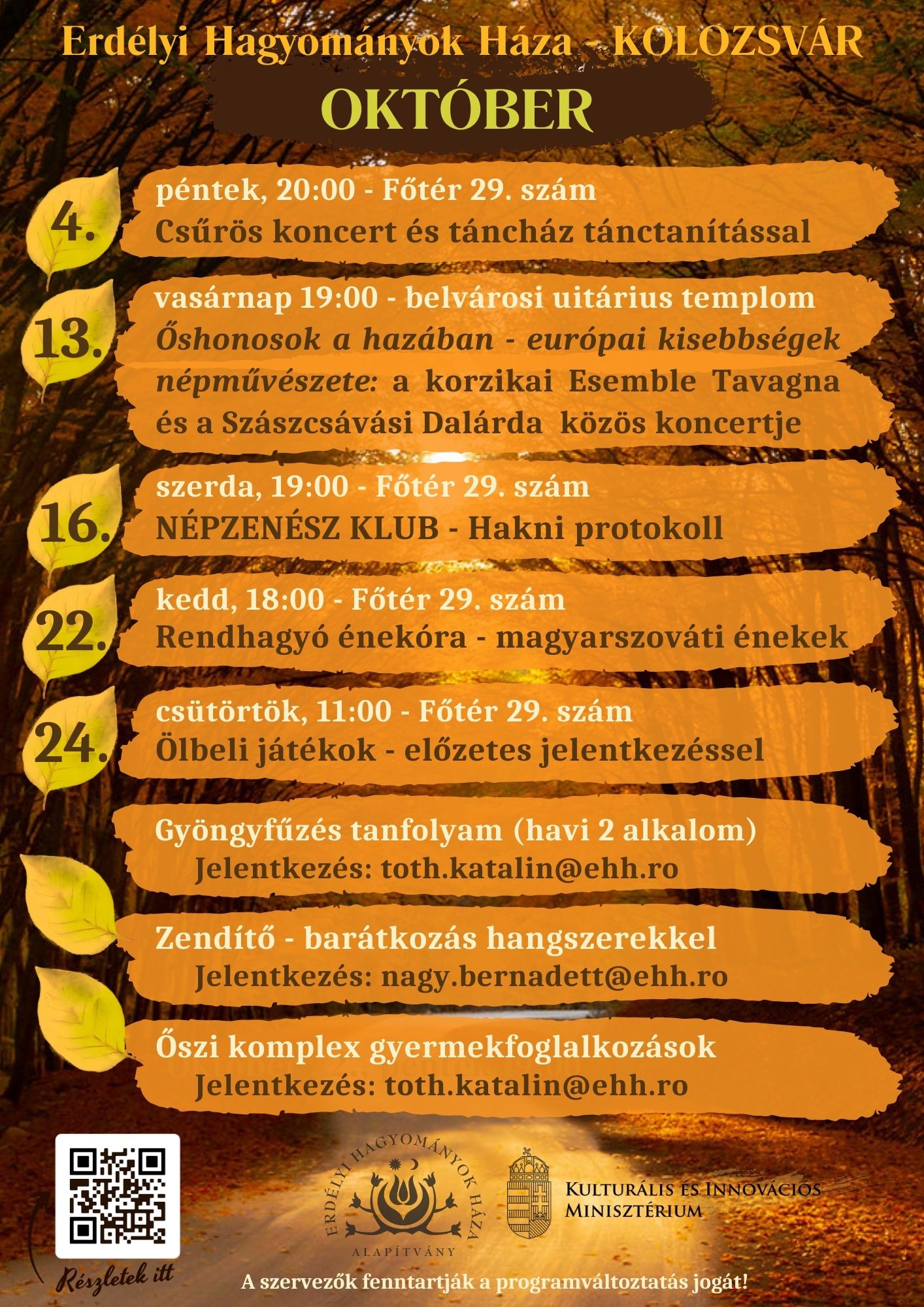 Kolozsvar oktober