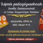 Képzés pedagógusoknak Sevella Zsuzsannával