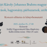 Brahms magyar táncai és forrásvidékük - könyvbemutató és koncert turné
