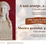 A szó zenéje, a zene szava - Tematikus estek (V.)